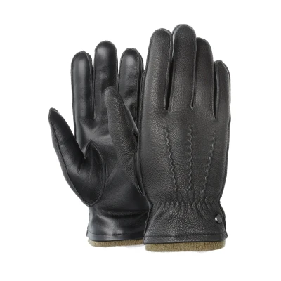Abbildung von Pearlwood Miles Fingerhandschuh, Herren, Größe: 10, Schwarz