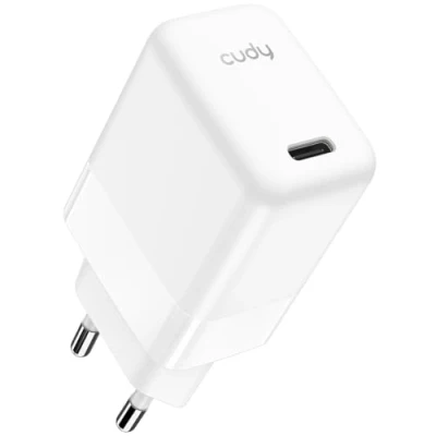 Abbildung von Cudy GAN USB C Ladegerät, 30 W, Schnellladegerät Für iPhone, PD/QC 3.0, Kompatibel Mit Samsung, Pixel, iPad, MacBook, Xiaomi, Oneplus, CH30