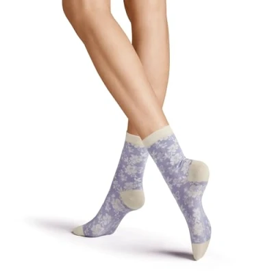 Abbildung von Hudson Damen Socken Flower Fashion Offwhite 0082 39 42