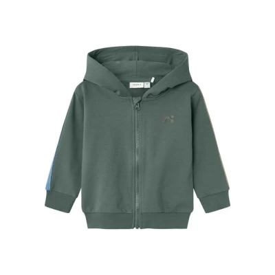 Abbildung von Name it Sweatjacke für Kinder, Größe: 104, Dark forest