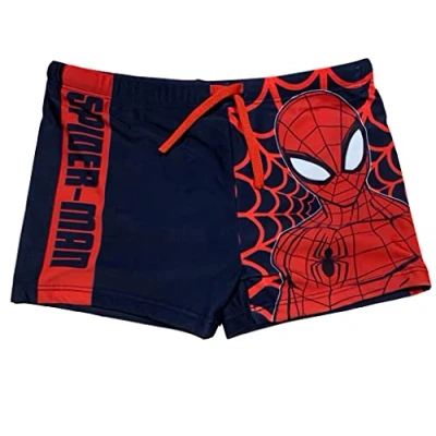 Abbildung von Spiderman Boxer Badehose Schwimmboxer Jungen Badeshorts Spider Man 98 128