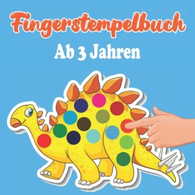 Abbildung von Fingerstempelbuch ab 3 Jahren: Fingerabdruck Fahrzeuge und Flugzeuge zum kreativen Malen Basteln mit deinen ... (Meine Fingerstempelbücher Jahren)