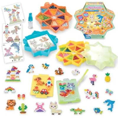 Abbildung von Aquabeads 31776 Sternperlen Bastelstation Perlen Bastelset