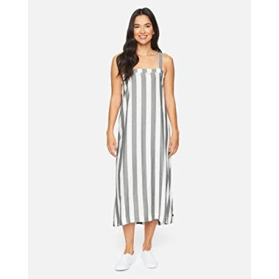 Abbildung von Hurley Damen Kleider W Alani Midi Dress, Black, S, CZ0397