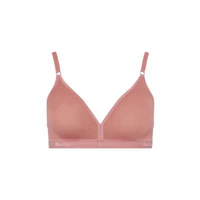 Abbildung von Beedees Softmicrofun Triangel BH, Damen, Größe: 80D, Terracotta