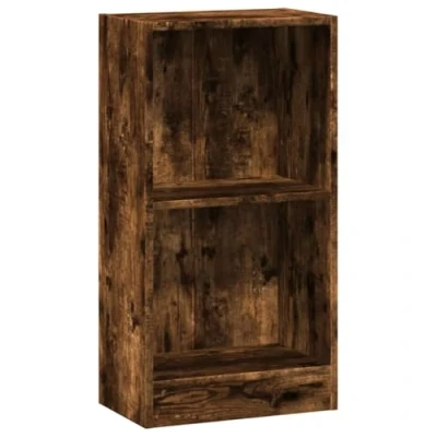 Abbildung von vidaXL Bücherregal Räuchereiche 40x24x76 cm Holzwerkstoff, 1 tlg.