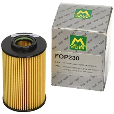 Abbildung von MULLER FILTER FOP230 Ölfilter Filtereinsatz