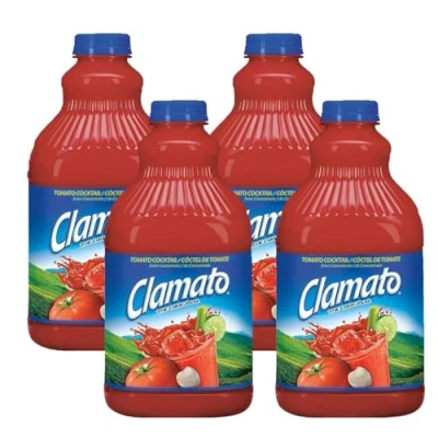 Abbildung von Clamato Tomatencocktail Konzentrat, 4 Stück x 946 ml, Packung Promoo