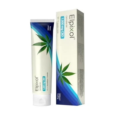 Abbildung von Elpixol® Körpergel Cannabis Gel mit 1.000 mg CBD Kühlgel