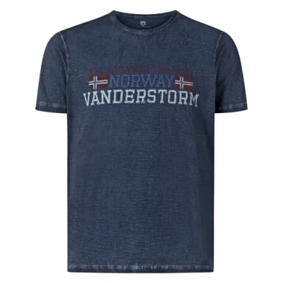 Abbildung von Jan Vanderstorm Diethelm Tshirt print, Herren, Größe: 4XL, Dunkelblau
