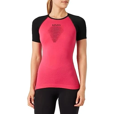 Abbildung von UYN O102554 Running Tempo Run OW Short_SL T Shirt Women&#039;s Fuchsia/Schwarz XS