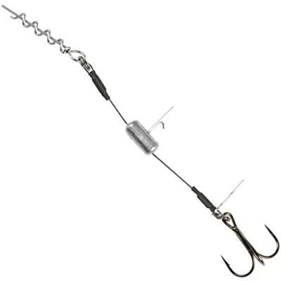 Abbildung von Fox Rage Ti Pro Harness 15 20cm, Drilling Hakengröße 1, 6g Angelsystem