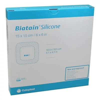 Abbildung von Biatain Silicone Schaumverband 15x15 cm