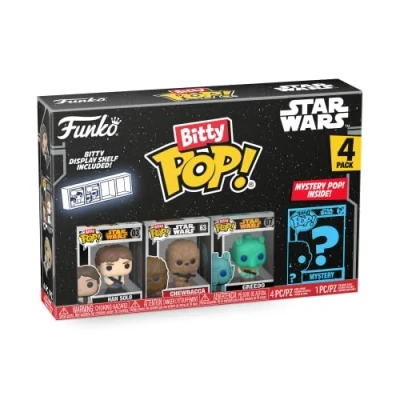 Abbildung von Funko Actionfigur Star Wars Bitty POP! Vinyl Figuren 4er Pack Han Solo 2,5 cm