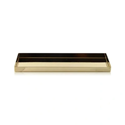 Abbildung von Cooee Design Tray Tablett, Edelstahl, Messing, L : 32, B: 10, H: 2 CM