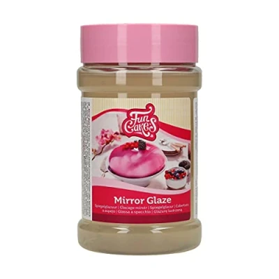 Abbildung von FunCakes Mirror Glaze: Glasur für Kuchen, perfekt zum Dekorieren von Glasurglasur. 325 g.