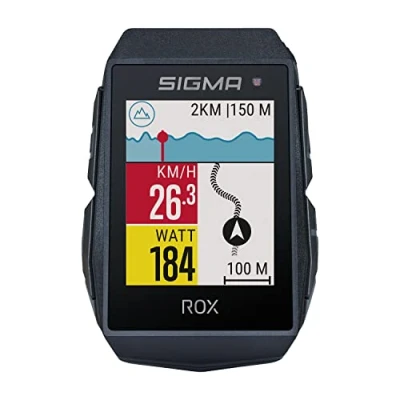 Abbildung von GPS Fahrradcomputer Sigma ROX 11.1 EVO HR + CAD Set Mit Kurzer Butler Lenkerhalterung Schwarz