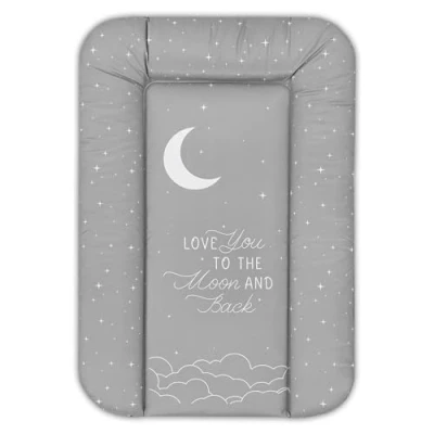Abbildung von Wickelauflage Wickelunterlage abwaschbar und wasserdicht 70x50 cm Wickelmatte zum Auflegen auf Wickeltisch Wickelaufsatz Wickelkommode oder Waschmaschine changing mat 70 x 50 Galaxie