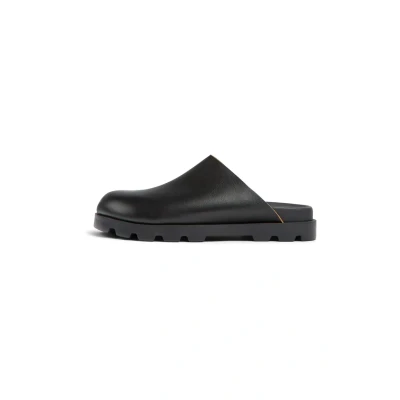 Abbildung von Camper Brutus Pantolette flach, Damen, Größe: 40, Schwarz Schuhe