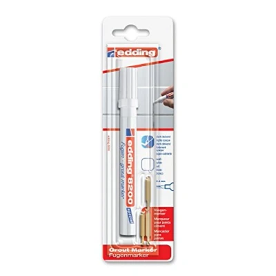 Abbildung von edding Fugenmarker 8200 Reparieren und Pflegen Farbe wählbar (5, Weiß)