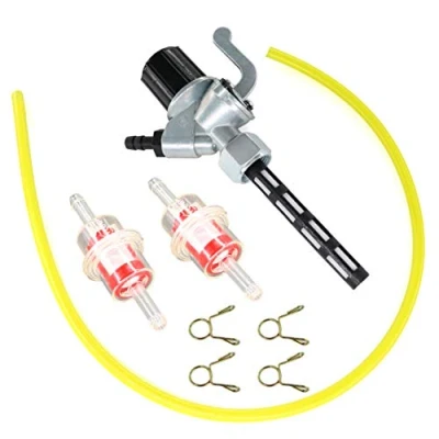 Abbildung von AISEN Benzinhahn mit Benzinfilter 1m Benzinschlauch (5x8) für Simson SR50 SR80 KR51/1 KR51/2 AWO SR MZ RT BK ES TS ETZ EMW IWL
