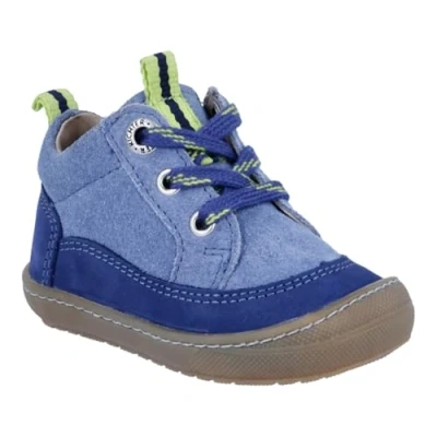 Abbildung von Richter Maxi WMS: Mittel Lauflernschuh, Schnürschuh, Babyschuh, Freizeitschuh mit farbigem Einsatz