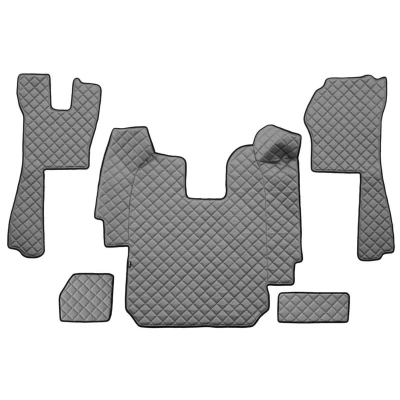 Abbildung von F CORE FL03 GRAY Fußmattensatz Eco Leder 5 grau
