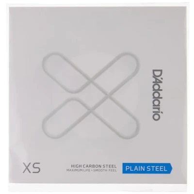 Abbildung von D&#039;Addario Gitarrensaiten XS Plain Steel Einzelne Gitarrensaite XSPL0115 Maximale Lebensdauer mit glattem Spielgefühl und außergewöhnlichem Ton .0115