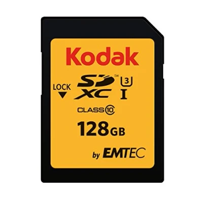 Abbildung von Emtec EKMSD128GXC10HPRK Kodak SDHC (CLASS10) SD Card, 128GB