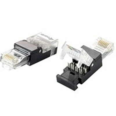Abbildung von Digital data communication equip Stecker RJ45 Cat.5e Werkzeuglos (unge