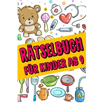 Abbildung von Rätselbuch für Kinder Ab 9: Das Dicke 9 Jahre mit knifflige Aufgaben, Knobelaufgaben, Knobelspiele, Rätsel Buch logisches Denken und Konzentration