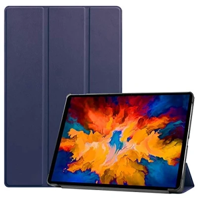 Abbildung von Lobwerk Tablet Hülle für Lenovo Tab P11 Pro TB XJ706F 11.5 Zoll Slim Case Etui mit Standfunktion und Auto Sleep/Wake Funktion Blau