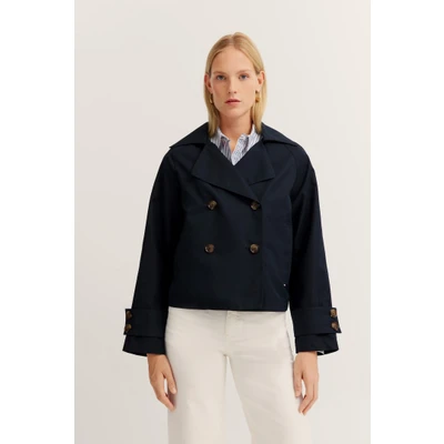 Abbildung von bugatti Übergangsjacke, Damen, Größe: 36, Marine