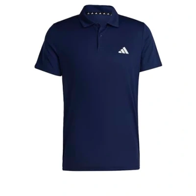 Abbildung von adidas Herren Train Essentials Training Polo Shirt, Dark Blue/White, S Tall