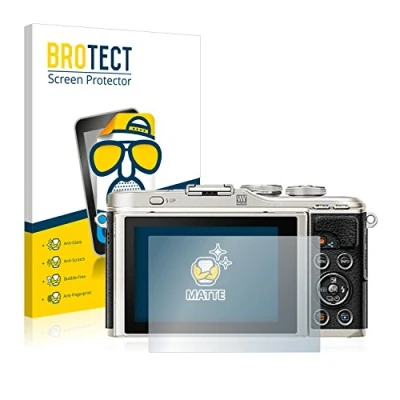 Abbildung von BROTECT Entspiegelungs Schutzfolie für Olympus PEN E PL9 (2 Stück) Matte Displayschutz Folie, Anti Reflex, Fingerprint