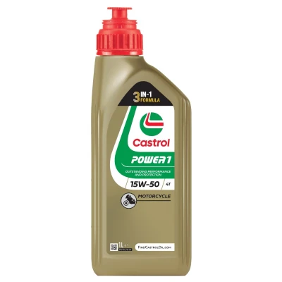 Abbildung von Castrol Power 1 4T 15W 50 1l Motoröl 15044D