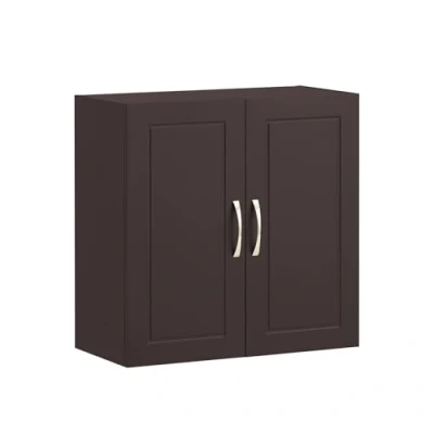 Abbildung von SoBuy Hängeschrank FRG231 Badschrank Küchenschrank Medizinschrank mit 2 Türen