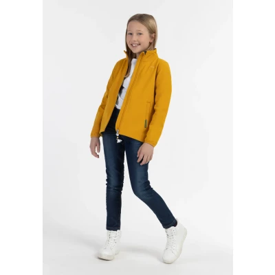 Abbildung von Schmuddelwedda Regenjacke / wasserabweisende Jacke für Kinder, Größe: 140, Senf