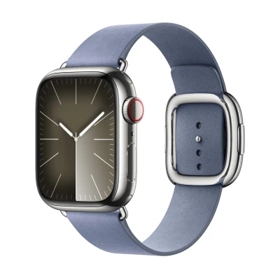 Abbildung von Apple Watch Armband Original Recycelte Mikrofaser Blau Geeignet für Series 1 9 / SE Black Friday Deals