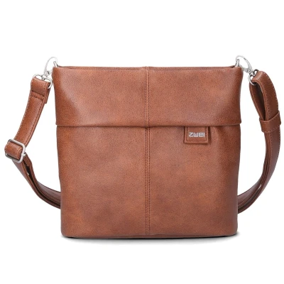 Abbildung von ZWEI Umhängetasche, Damen, Größe: One Size, Cognac