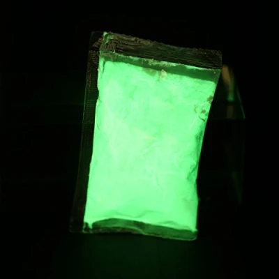 Abbildung von fluoreszierendes Pulver, uranin fluoreszierende pigmente, leuchtendes photolumineszierendes Pulver für den DIY Nagellackdruck (1)