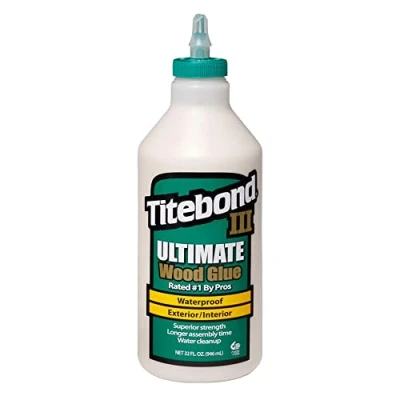 Abbildung von Titebond ZL 141/5 Ultimate Holzleim für den Innen und AuÃŸenbereich, wasserfest, 946 ml