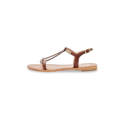 Abbildung von Les Tropeziennes par M Belarbi Hamess Riemensandalette, Damen, Größe: 37, Tan brosse Schuhe