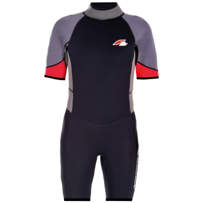 Abbildung von F2 Neoprenanzug Herren Neopren Anzug Rebel Shorty 3/2 mm S Rot 2024/25