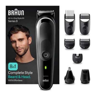 Abbildung von Braun Multigroomingkit MGK3440 Allinonestyler Black Rasierapparat, Herren, Größe: One Size,