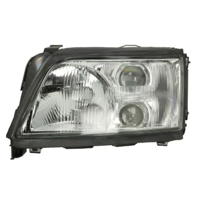 Abbildung von TYC 20 5004 08 2 Scheinwerfer links H1/H1/H3 mit Nebelscheinwerfer ohne Elektromotor AUDI: A6 C4 Limousine, Avant