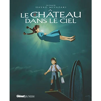 Abbildung von le Château dans ciel Album du film Studio Ghibli
