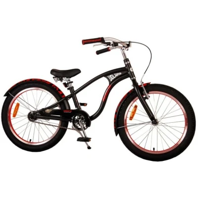 Abbildung von Miracle Cruiser Kinderfahrrad Jungen 18 Zoll Mattschwarz Prime Collection