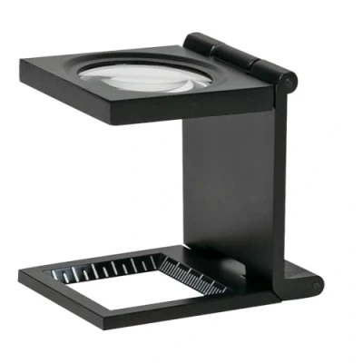 Abbildung von Lindner, Dradenteller groot, inklapbare loupe, LED, lens 30 mm. Copy
