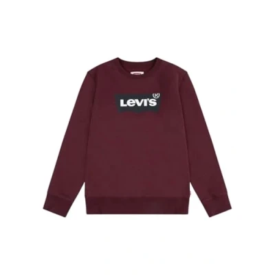 Abbildung von Levi&#039;s Batwing Crewneck Sweatshirt für Kinder, Größe: 176, Chocolate truffle
